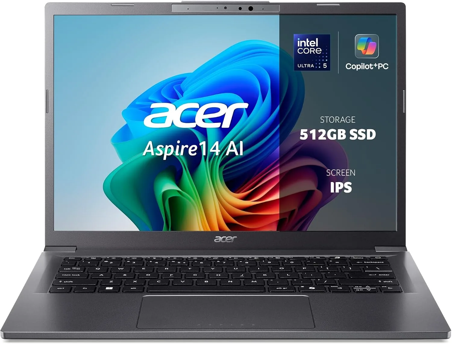 Acer Aspire 14 AI Copilot+ PC (Intel Core Ultra 5 226V, 16GB, 512GB)
