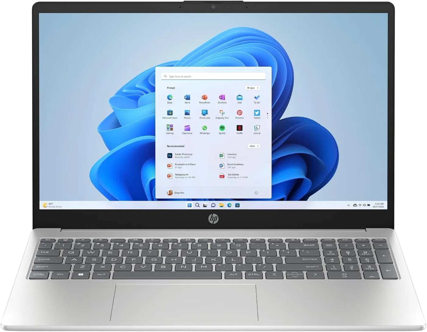 HP 15 Ryzen 5 (AMD Ryzen 5 7520U, 16GB, 512GB)
