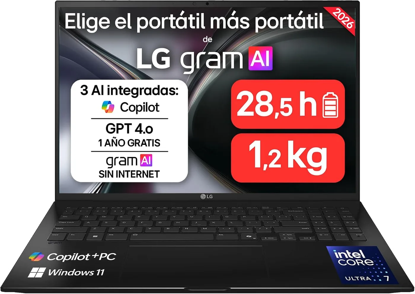 LG gram 16 (Intel Core Ultra 7 258V, 32GB, 512GB)