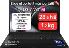 LG gram 16 (Intel Core Ultra 7 258V, 32GB, 512GB) — foto 1