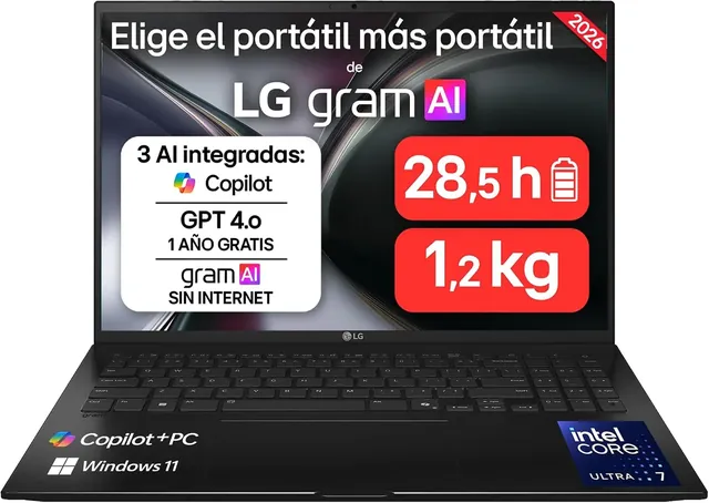 LG gram 16 (Intel Core Ultra 7 258V, 32GB, 512GB)